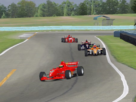 I primi quattro scappano 